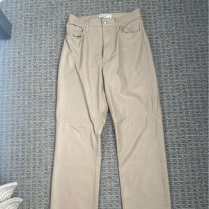 Abercrombie & Fitch women’s leather pants